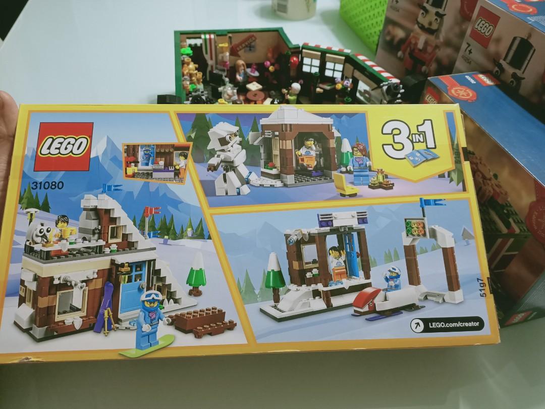 Fast deal negotiable LEGO Creator 31080 Winter Vacation Hobbies