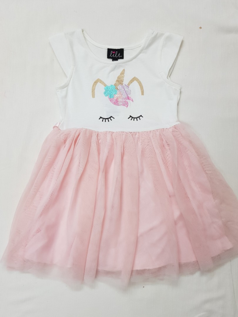 Lilt Unicorn tulle dress Babies Kids Babies Kids Fashion on