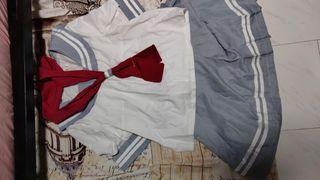 Love Live aquar grey uniform