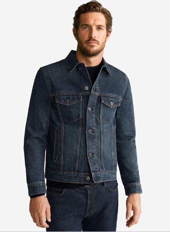 Mens jeans jacket snapdeal cheap