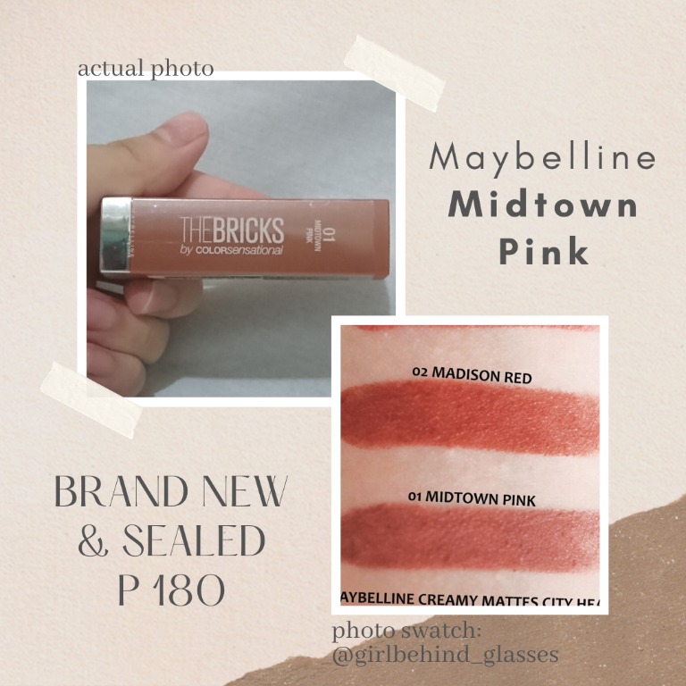 maybelline midtown pink