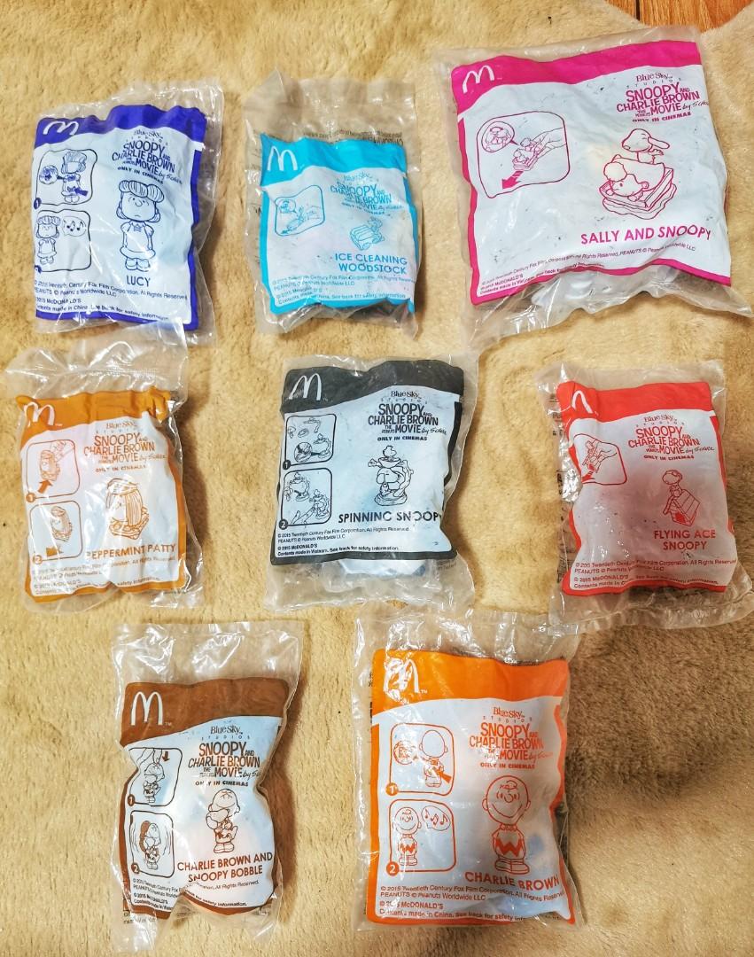 Mcdonalds Happy Meal Snoopy The Peanuts Movie Toys Hobbies Toys Toys Games On Carousell