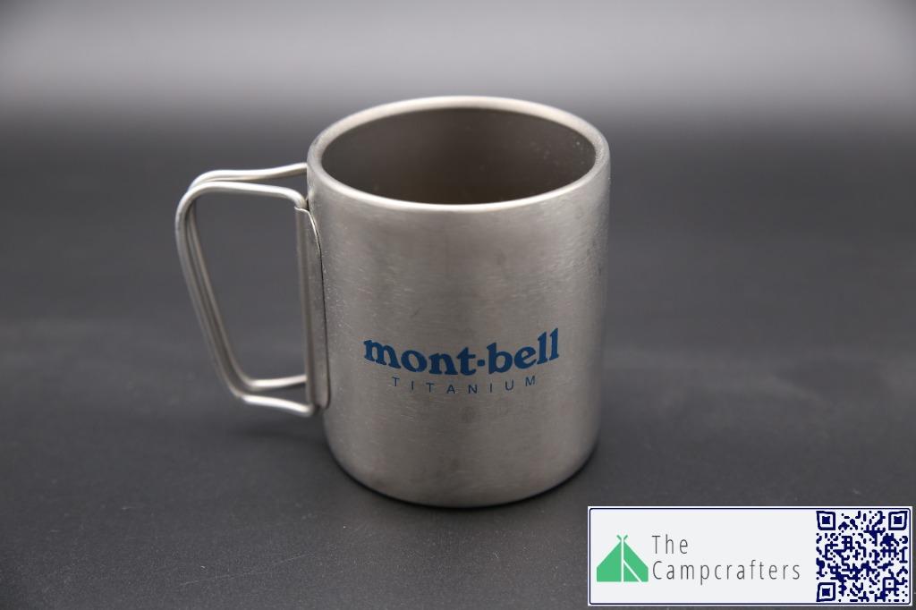 Montbell 300ml 鈦合金雙層杯 Montbell Titanium Thermo Mug 300 旅行 旅行必需品 戶外 露營 Carousell