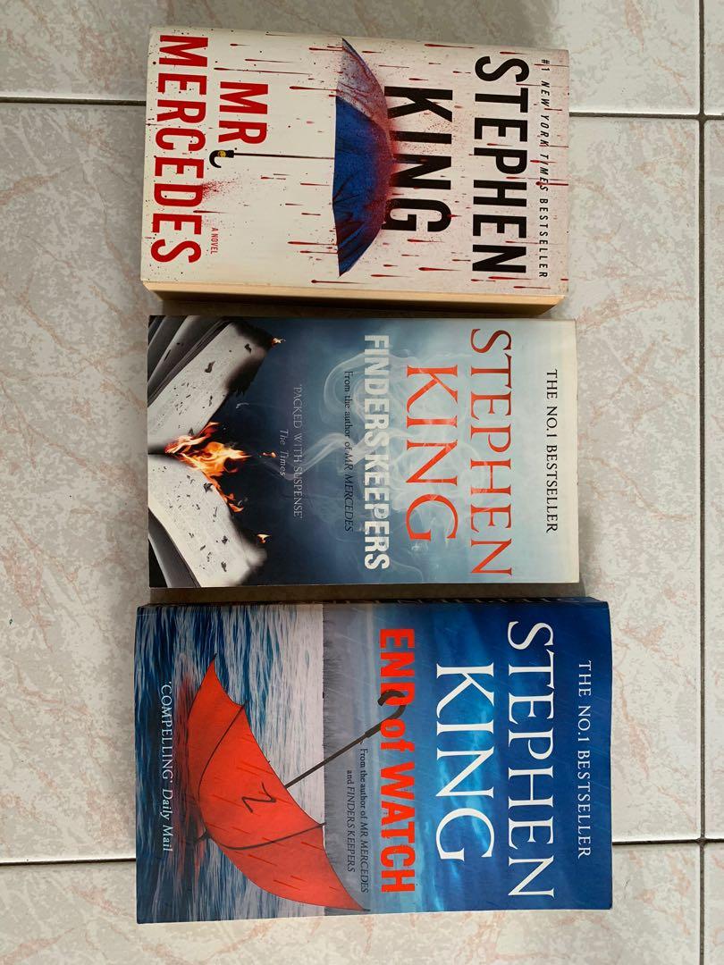 Mr Mercedes Finder S Keepers End Of Watch Bill Hodges Trilogy Stephen King Hobbies Toys Books Magazines Children S Books On Carousell