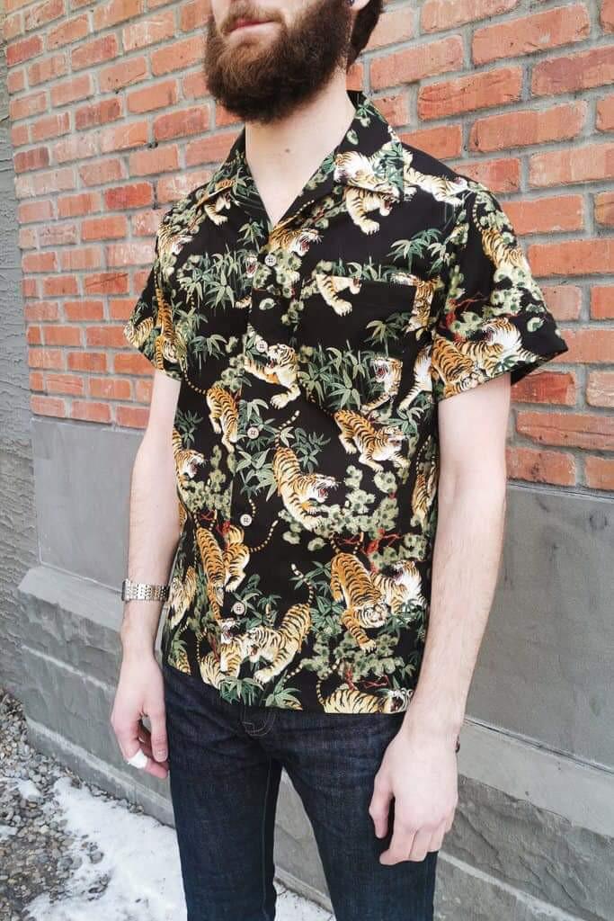 Naked and famous aloha shirt sales