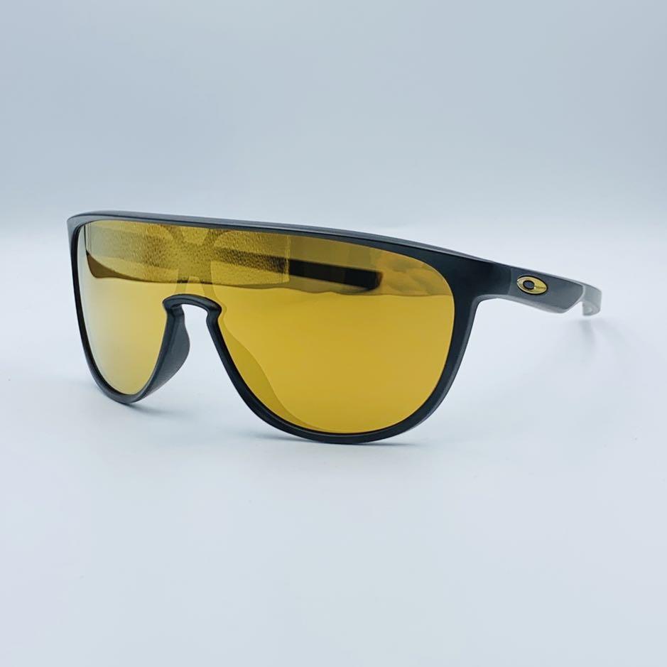 Oakley Trillbe Matte Black 24k Iridium Men s Fashion Watches Accessories Sunglasses Eyewear on Carousell