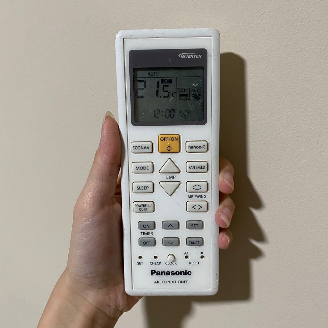 Panasonic Aircon Remote Control, TV & Home Appliances, Air Conditioners
