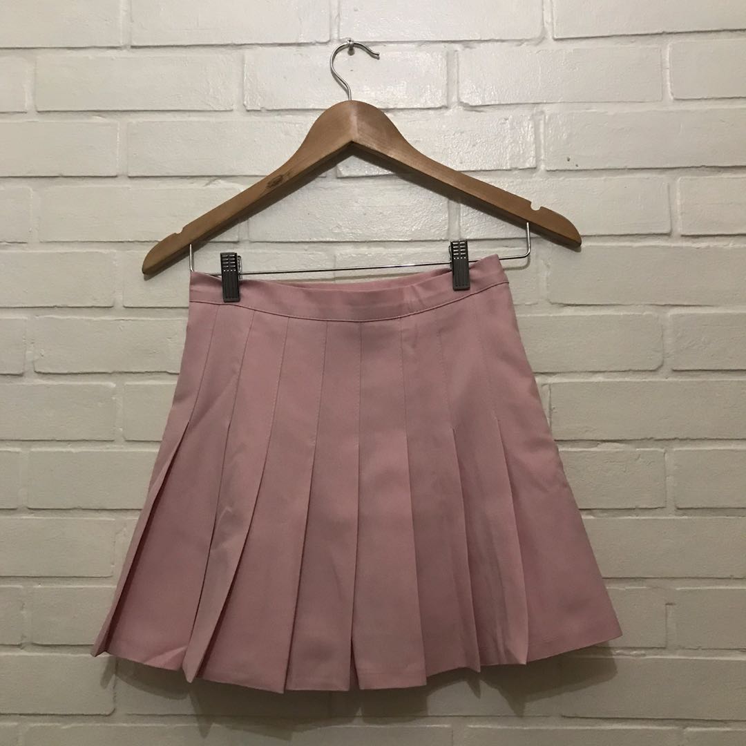 Pastel pink tennis hotsell skirt