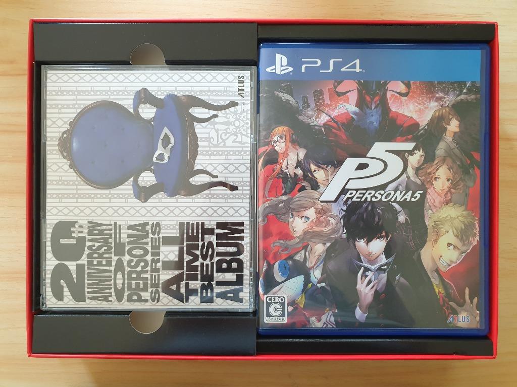 Persona 5 20th Anniversary Edition with P5 Steelbook, Video Gaming ...