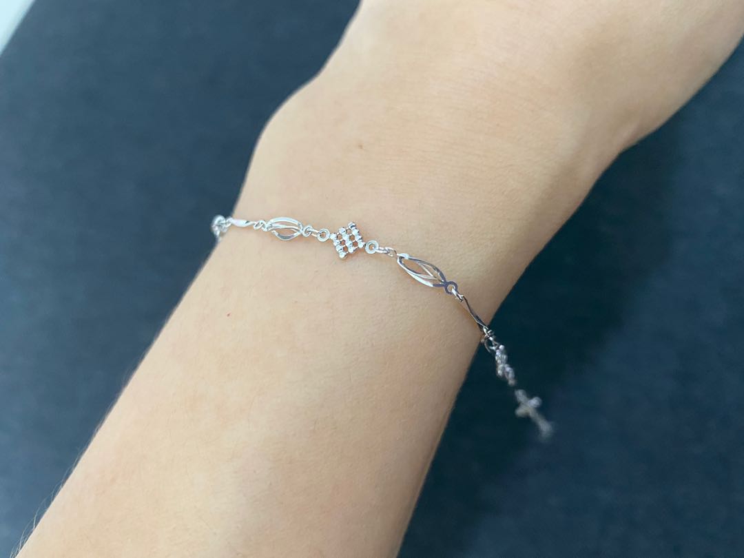 Platinum bracelets deals for her