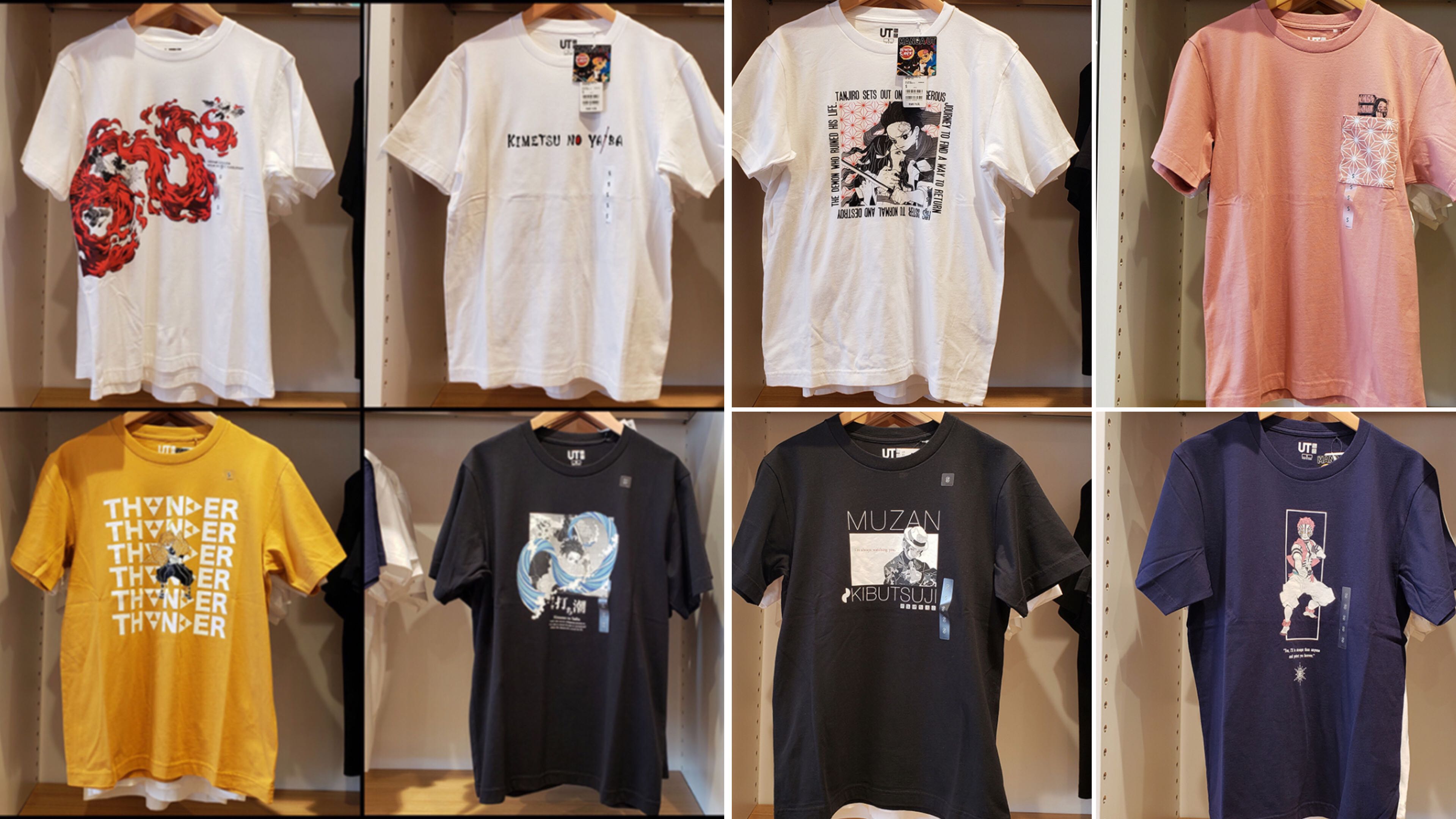 Po Uniqlo Demon Slayer Manga Season 1 Ut T Shirt Men S Fashion Tops Sets Tshirts Polo Shirts On Carousell
