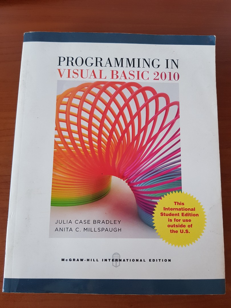 Programming in Visual Basics 2010, Computers & Tech, Office & Business ...