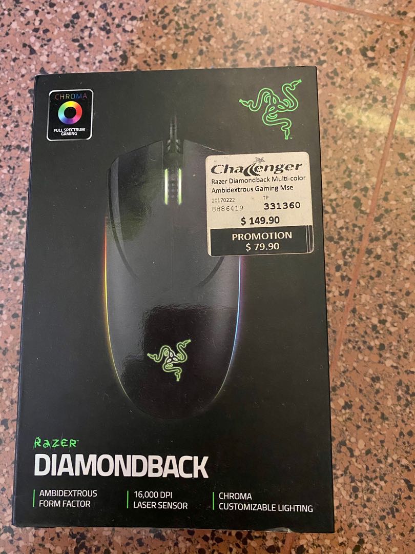 Razer Diamondback, Computers & Tech, Parts & Accessories, Mouse ...