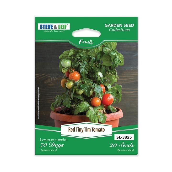 Red Tiny Tim Tomato Seeds Steve Leif Seeds Collection Furniture Home Living Gardening Plants Seeds On Carousell