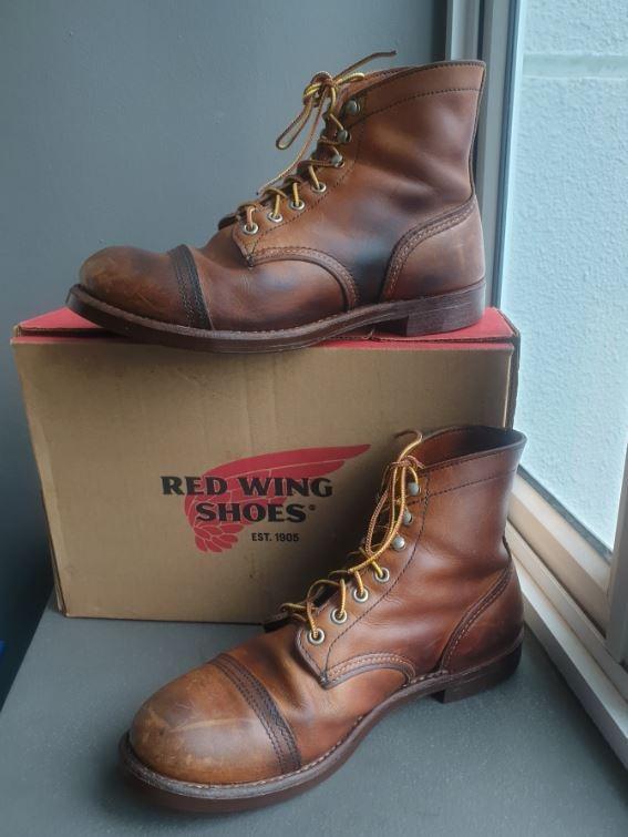 Red Wing 8112 IRON RANGER US8 UK7 Nego
