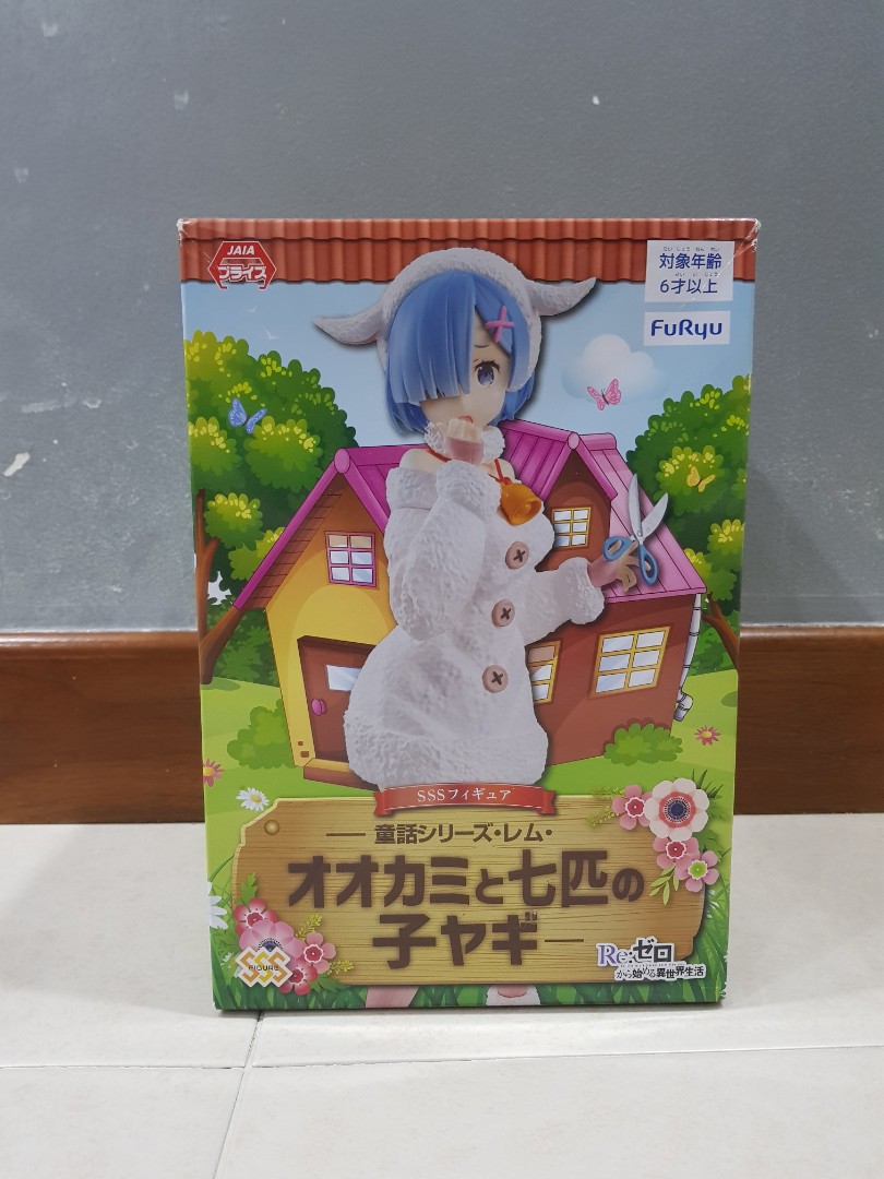 ReZero Rem Sheep Figure, Hobbies & Toys, Toys & Games on Carousell