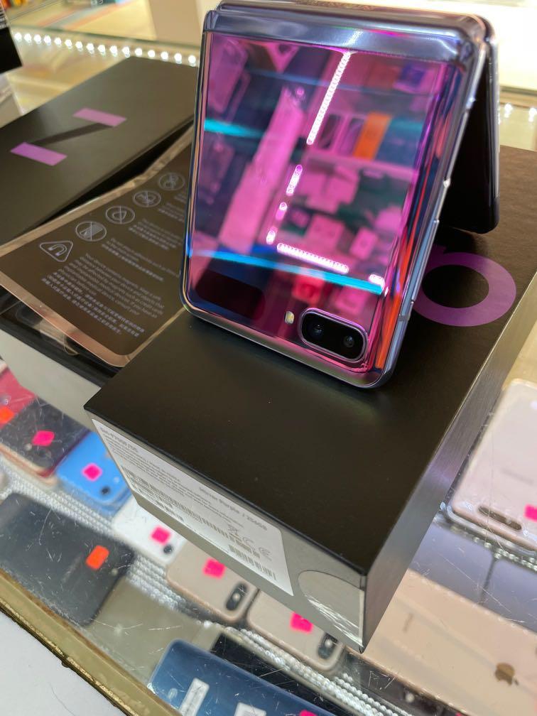 Samsung Galaxy Z Flip Mirror Purple 7511 Mobile Phones Gadgets Mobile Phones Android Phones Samsung On Carousell