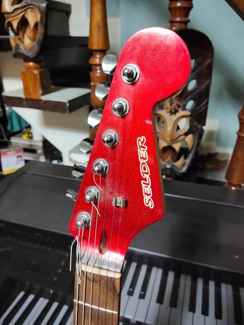 Stratocaster Selder Electric Guitar Japan Made, Hobbies & Toys, Music & Media, CDs & DVDs on