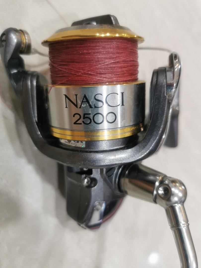 Shimano Nasci 2500 Fishing Reel, Sports Equipment, Fishing on Carousell