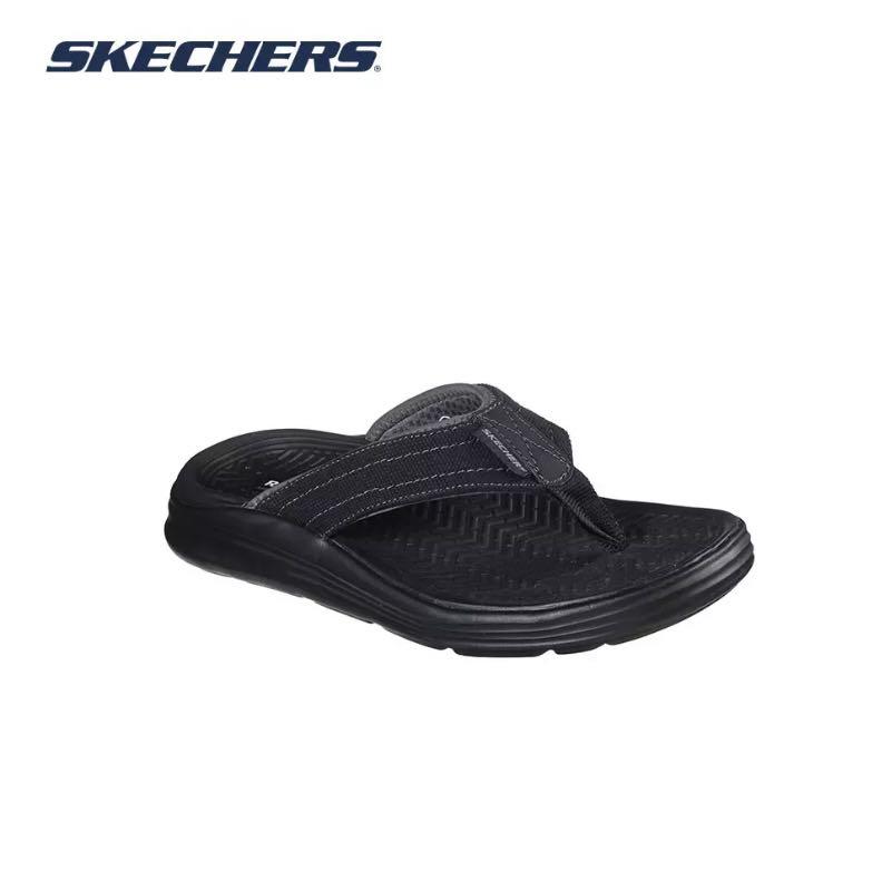 skechers black shoes mens