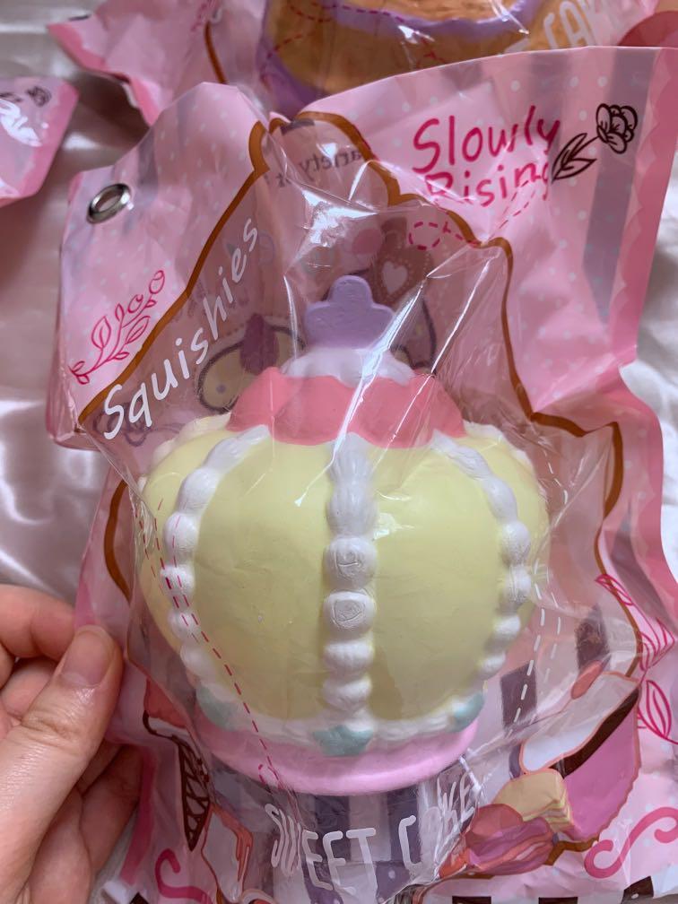 Squishy set (Category: Kids Toys) located in Kapar. Submitted by blablablahhhhhh (Listing ID 1049532989, Image 2). Description: This is a squishy set that consist of three jumbo squishies. All very slow rising and brand new, no defects except for normal manufacturing defects :) .