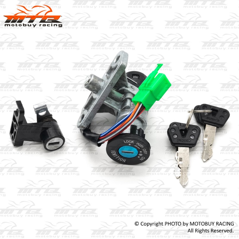 SUNMO FRONT & REAR MAIN LOCK SWITCH SET FOR SUZUKI BEST / RR SPORT ...