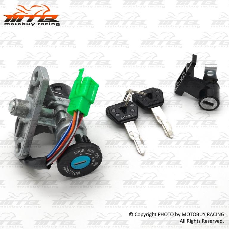 SUNMO FRONT & REAR MAIN LOCK SWITCH SET FOR SUZUKI BEST / RR SPORT ...