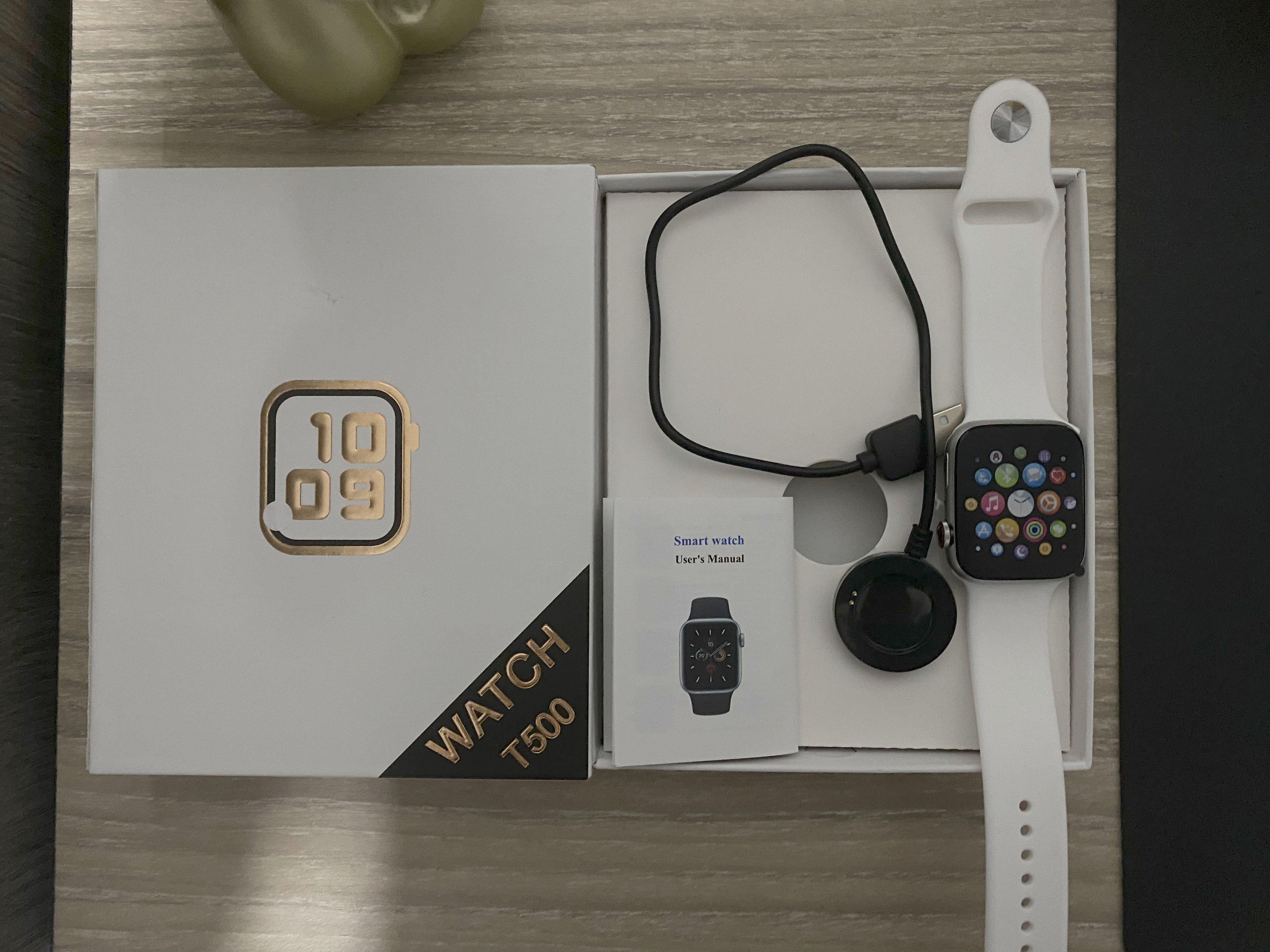 Manual smartwatch t500 outlet