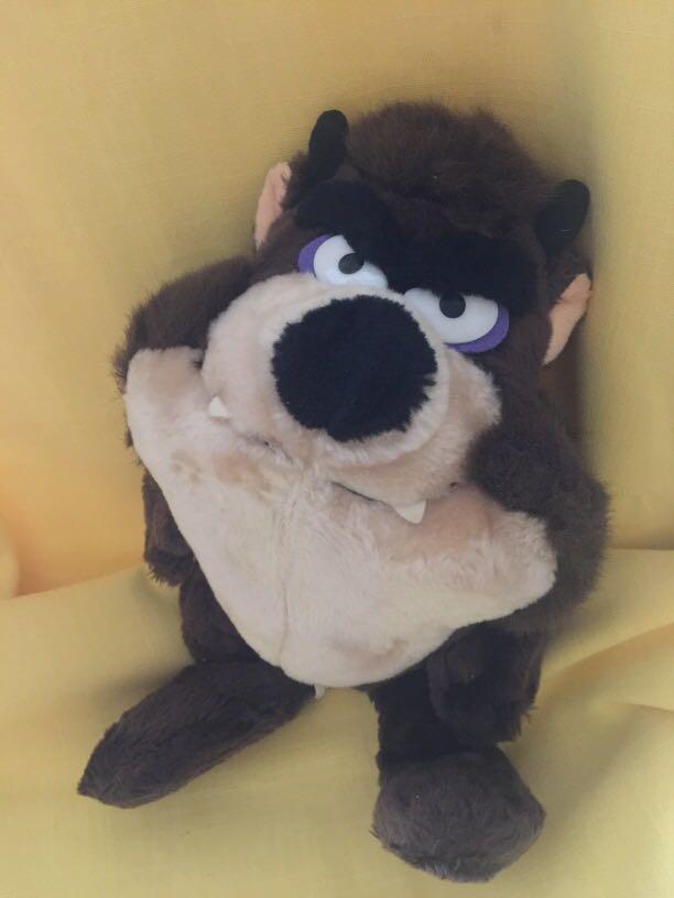 Tasmanian Devil Stuff Toy (Category: Plushies & Soft Toys) located in Makati City. Submitted by jennyitems (Listing ID 1049664746, Image 1). Description: 🐻 Tazmanian Devil Stuff Toy ⭕️ Big! 🔆 Very Nice Texture! 🎁 You may give it as a Gift to your Kids or Inaanak! 😍.