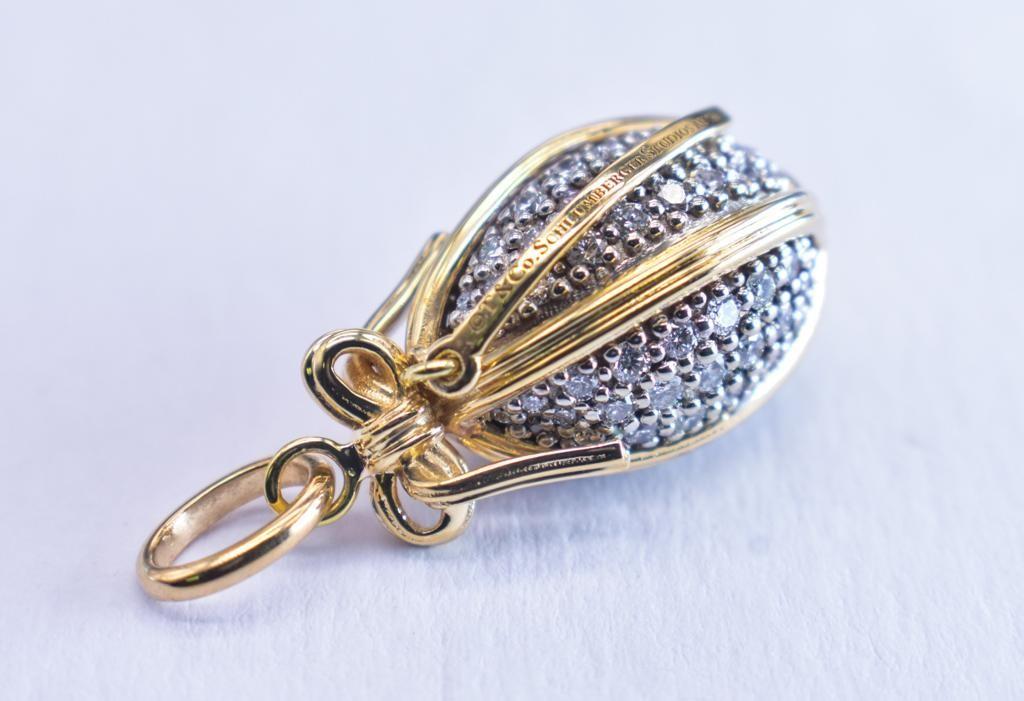 Tiffany egg pendant discount
