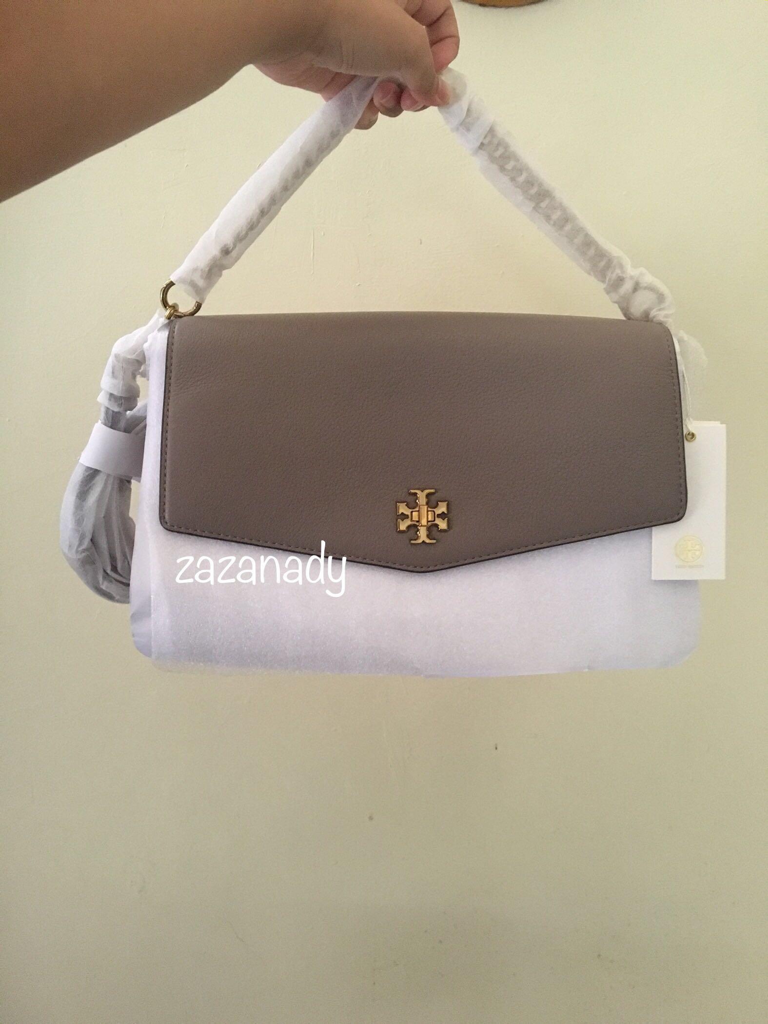 Tory Burch Kira Mixed Materials Double Strap