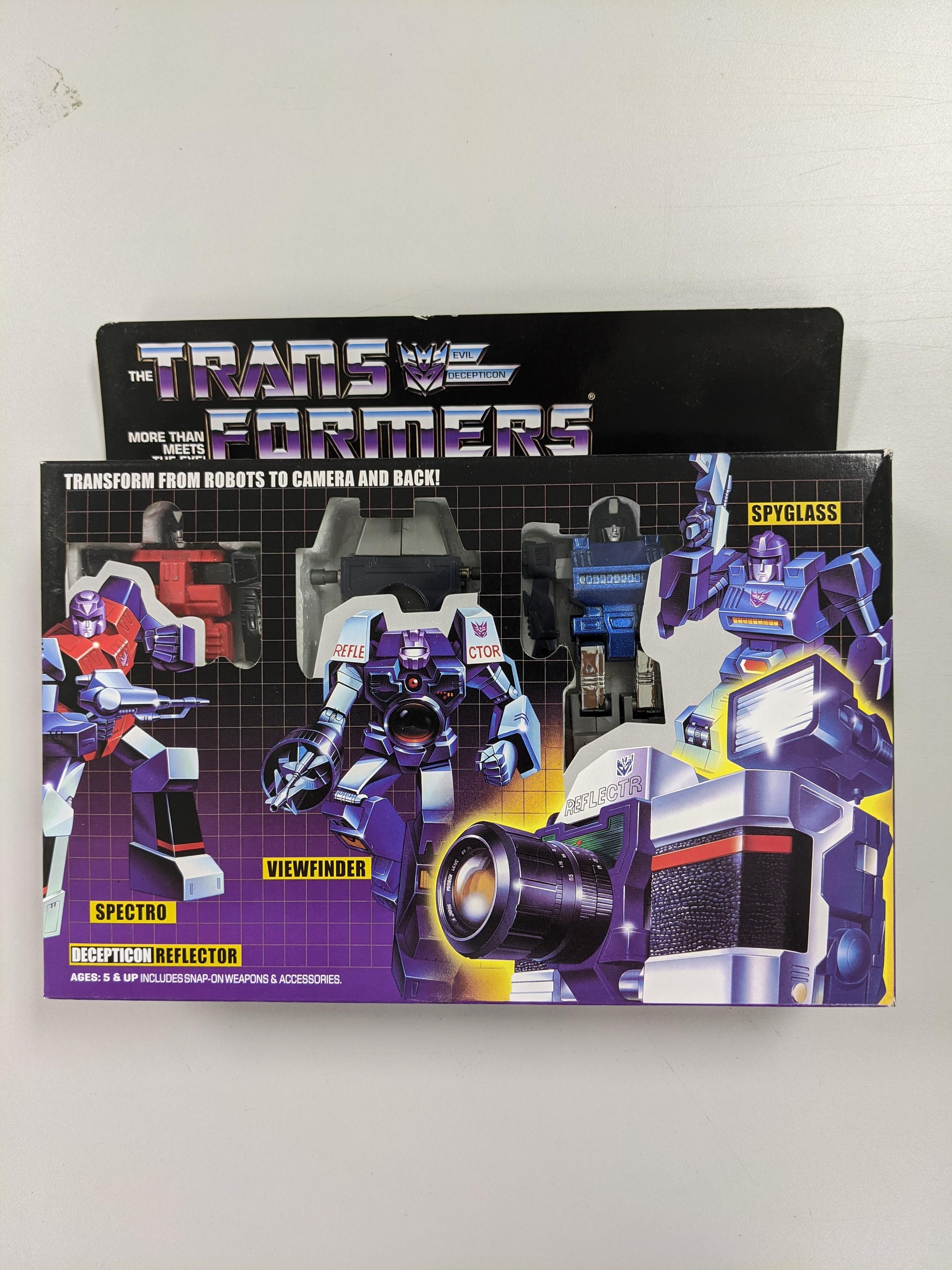 Transformers G1 Reflector (rare KO), Hobbies & Toys, Toys & Games on