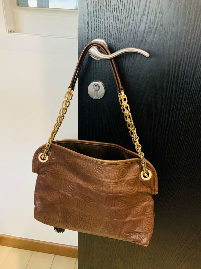 lv leather bag