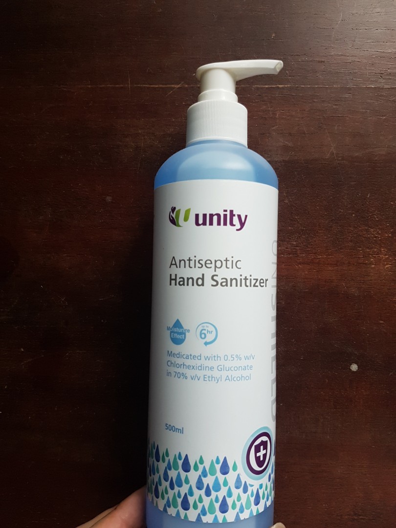 Unity Sanitiser Unity Antiseptic Hand Sanitizer, Health & Beauty, Hand & Foot Care on ...