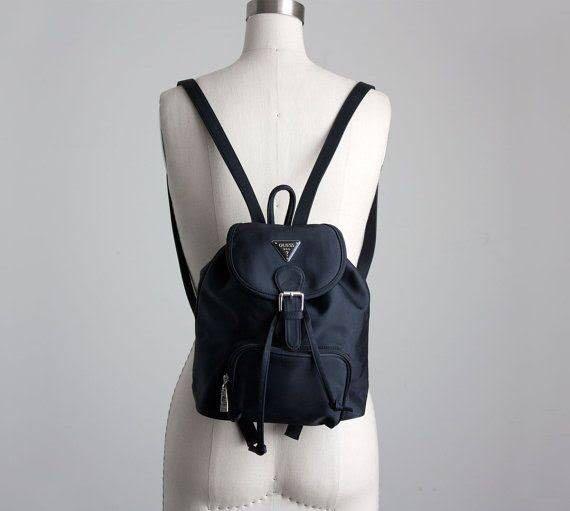 Vintage guess backpack discount