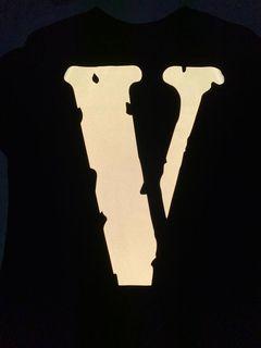 Vlone reflective 3M staple tee (size L)