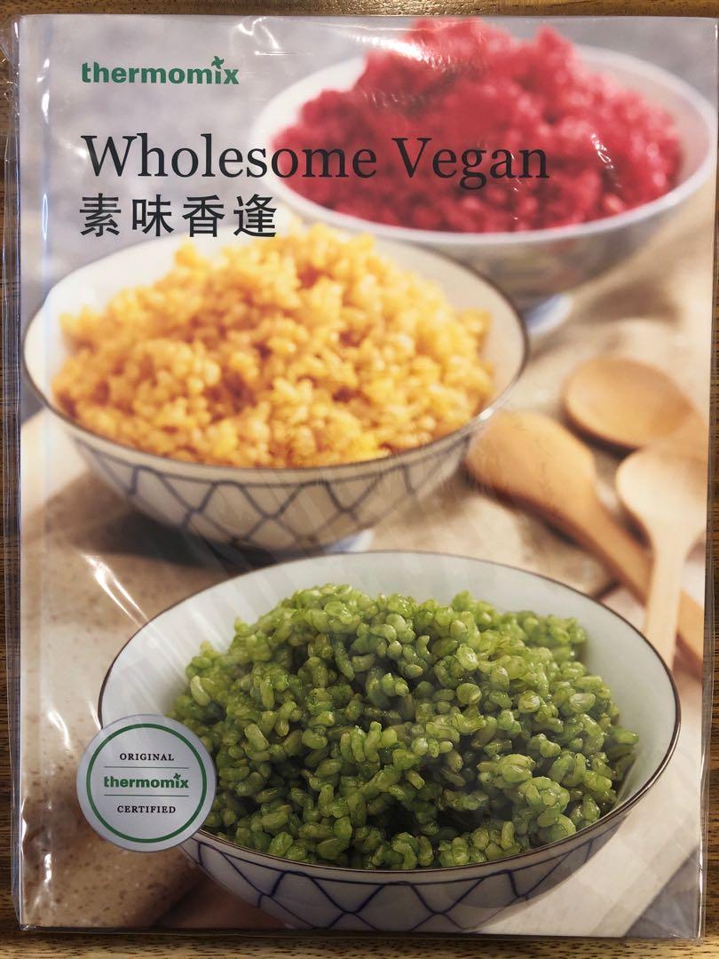 Wholesome Vegan Cookbook By Thermomix Books Stationery Books On Carousell