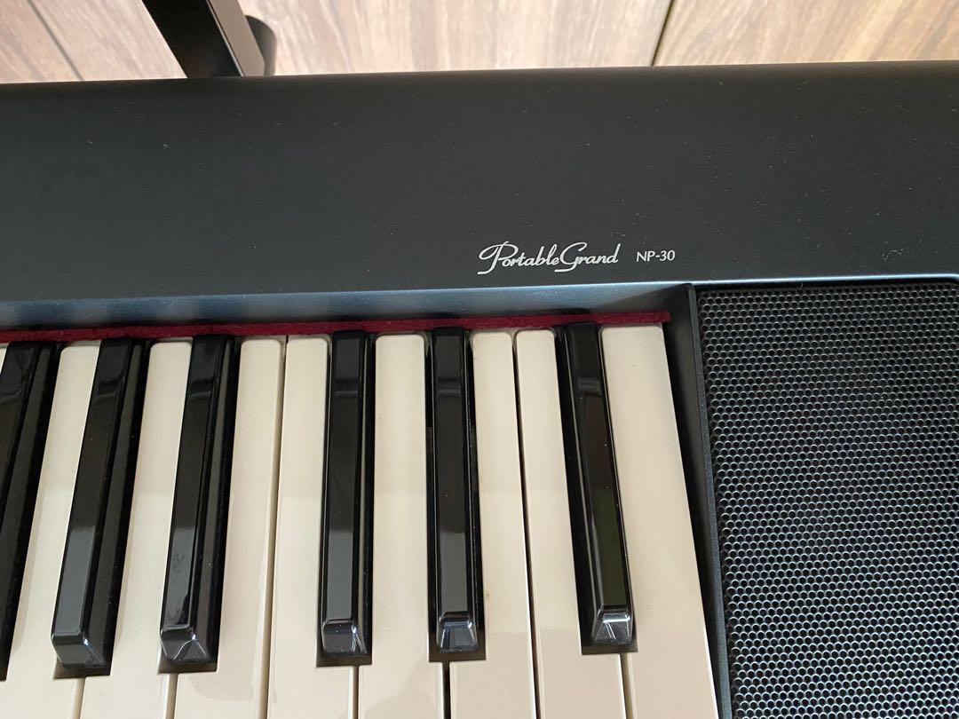 Yamaha Portable Grand NP30 with 2tier stand, Hobbies & Toys, Music