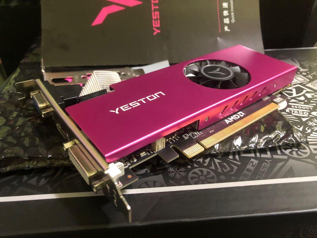 Yeston rx 550 low profile top