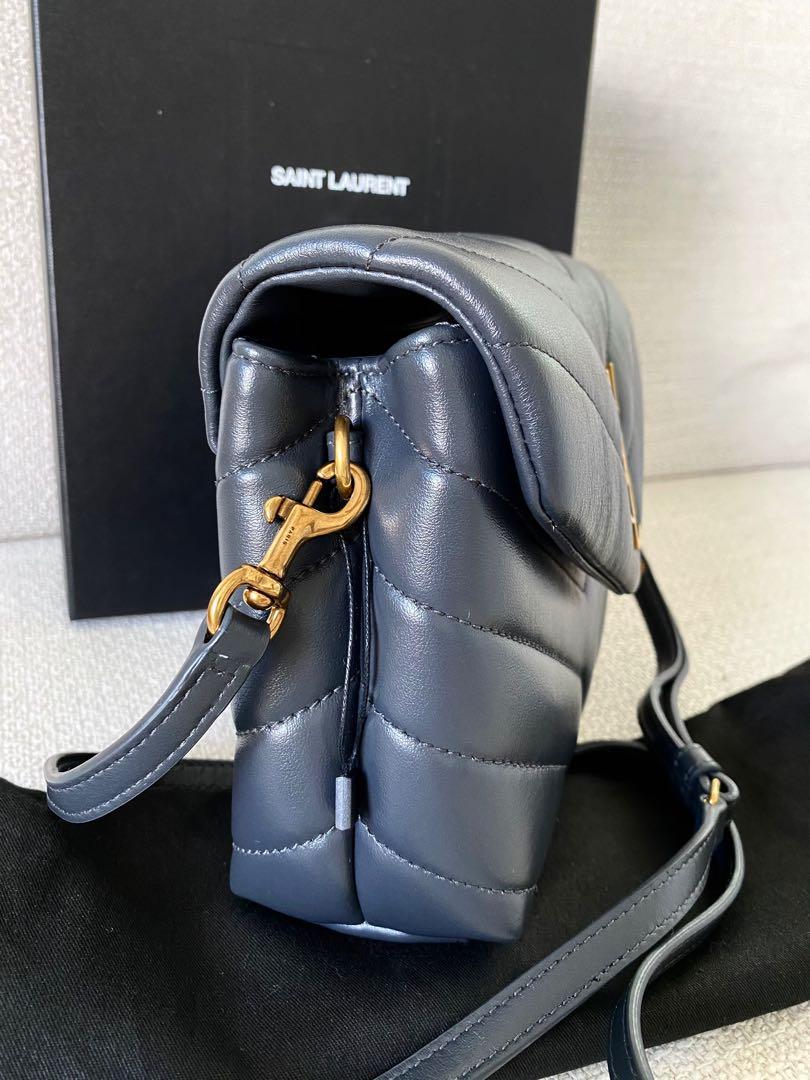 YSL Small Loulou Bag Advice (posting pics from other thread- thank you  again!). Bag from Costco Online, but strap seems too long. Could this be a  second or fake? Thank you!! Strap