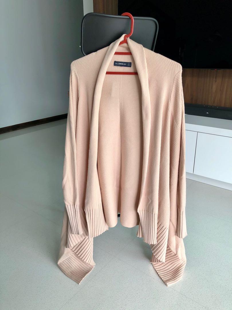 Zara waterfall cardigan 2025