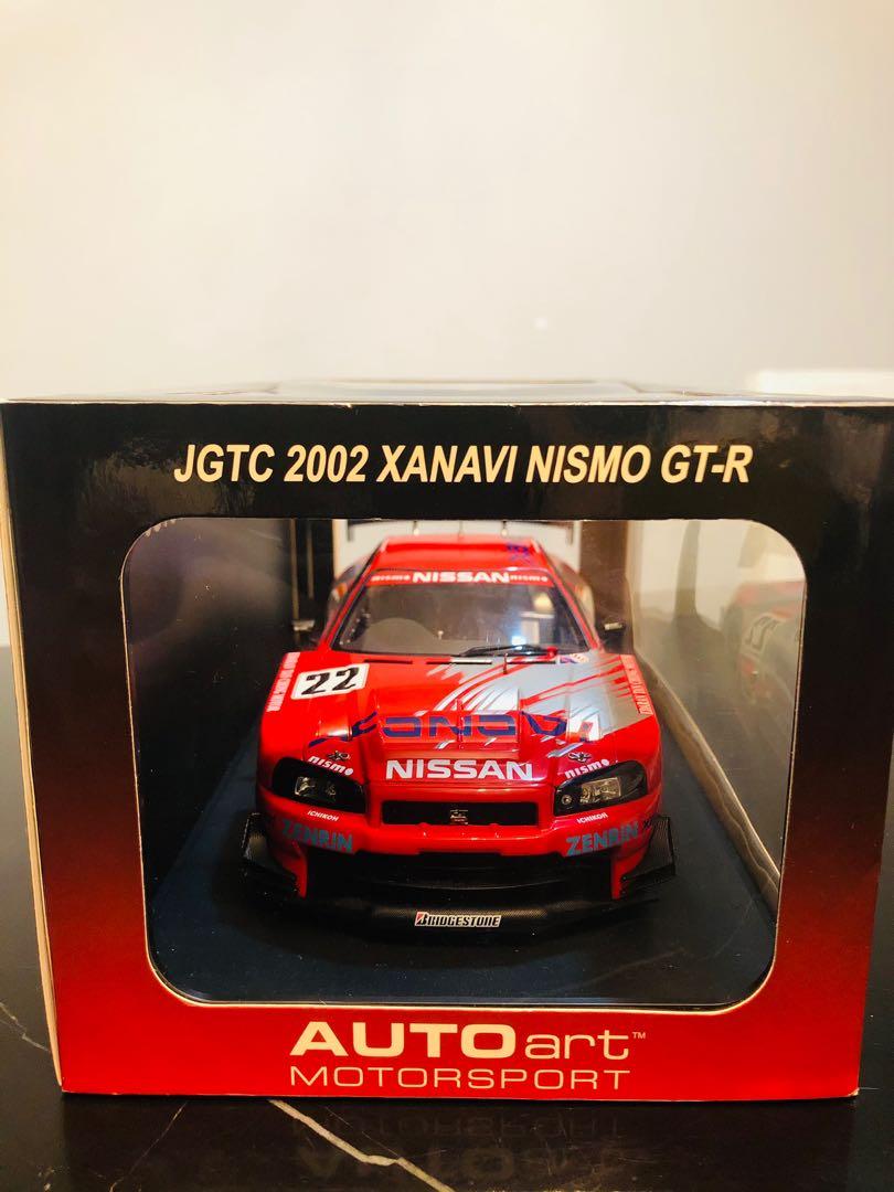 日産 スカイライン GT-R R34 ザナビィ JGTC 1/18 オートアート