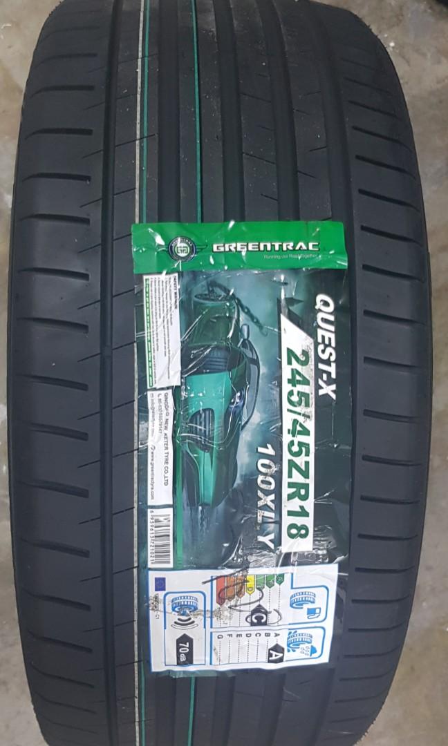 245 45 18 Greentrac Quest X Car Accessories Tyres Rims On Carousell