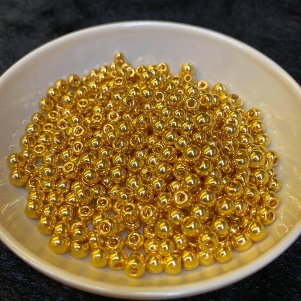 24 karat gold beads deals