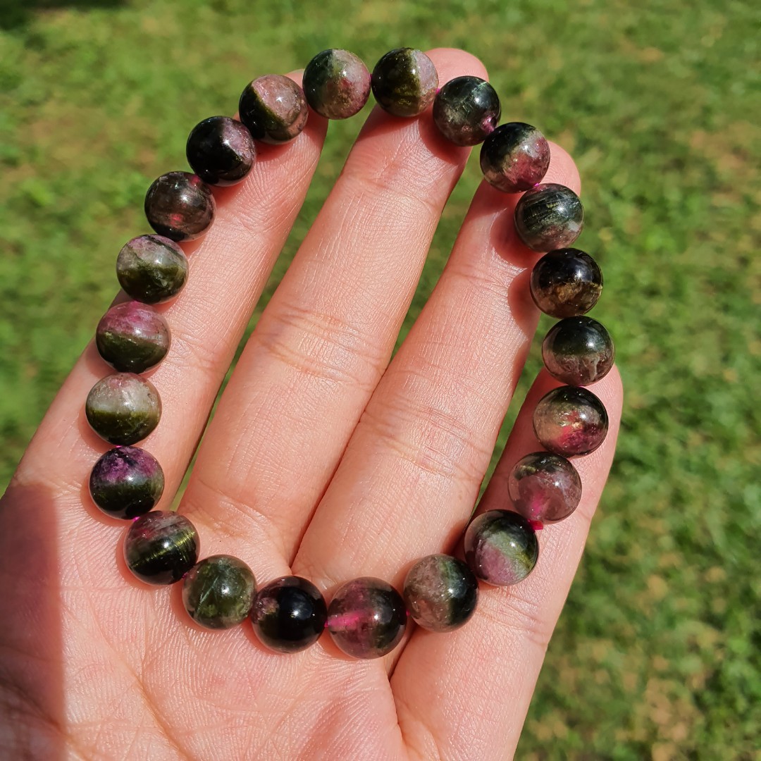 Watermelon quartz new arrivals bracelet
