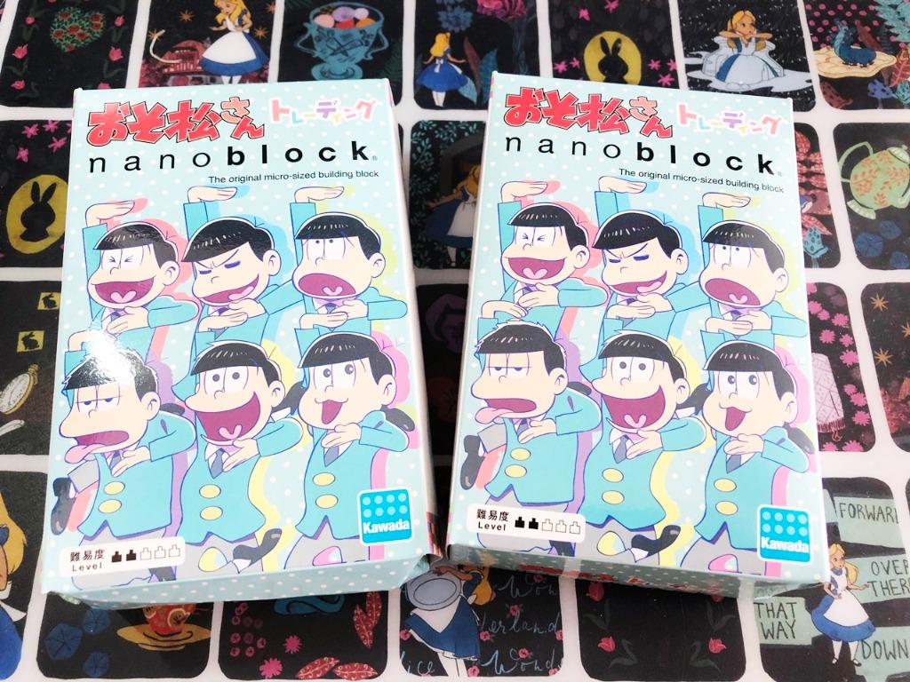 日本版 Nano Block 迷你模型積木動漫卡通おそ松さんosomatsusan 阿松小松先生松野 玩具 遊戲類 玩具 Carousell