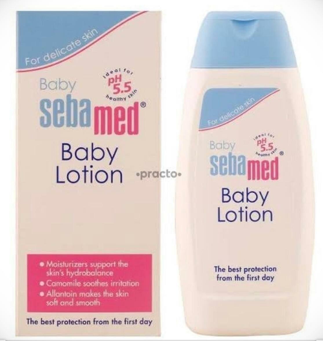 sebamed baby lotion for dry skin