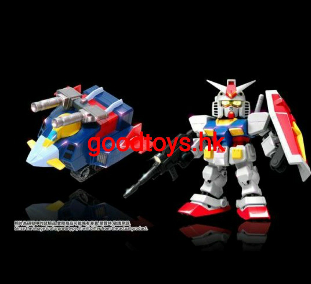 全新 BANDAI SD GUNDAM ACTION FIGURE RX782 GUNDAM & GFIGHTER, 玩具 & 遊戲類