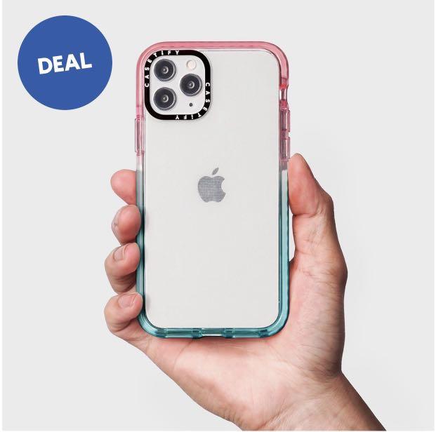 Original Casetify 6 7 Iphone 12 Pro Max 6 1 Iphone 12 12 Pro Impact Case Pink Blue Mobile Phones Gadgets Mobile Gadget Accessories Cases Sleeves On Carousell