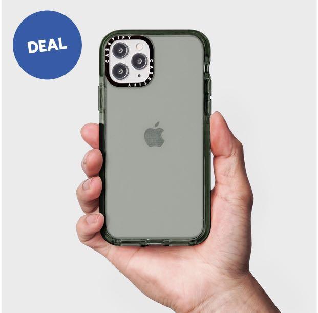 Original Casetify 6 7 Iphone 12 Pro Max 6 1 Iphone 12 12 Pro Impact Case Midnight Green Mobile Phones Gadgets Mobile Gadget Accessories Cases Sleeves On Carousell